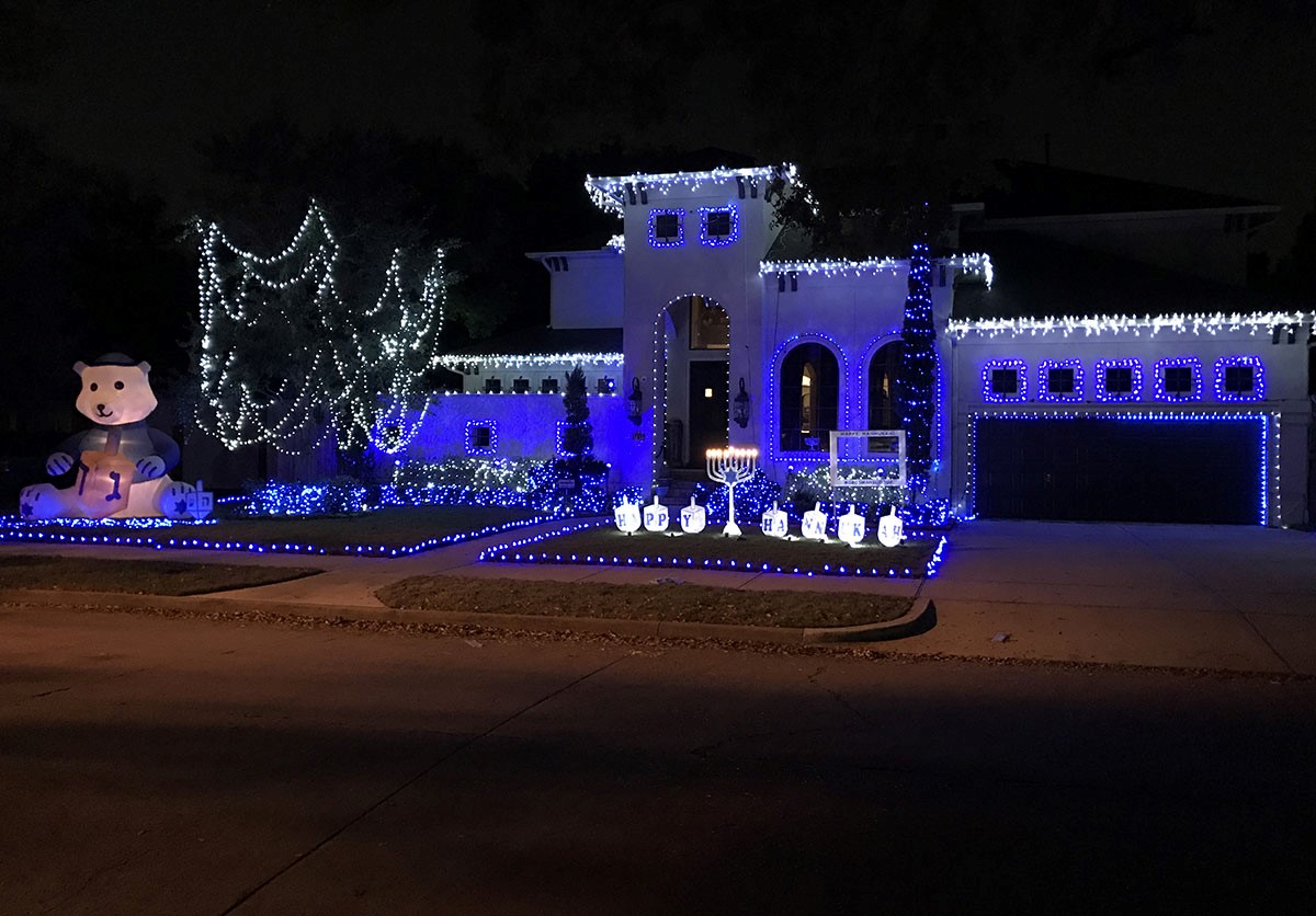 Hanukkah Decorations Lights Shelly Lighting